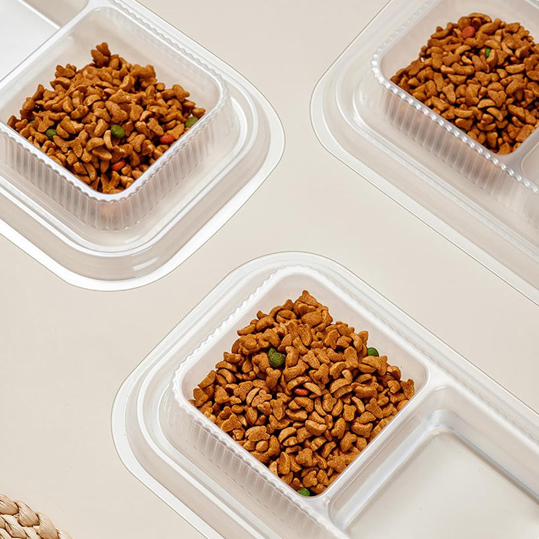 50PCS Disposable Pet Bowls – Anti-Ant Cat and Dog Food Bowls