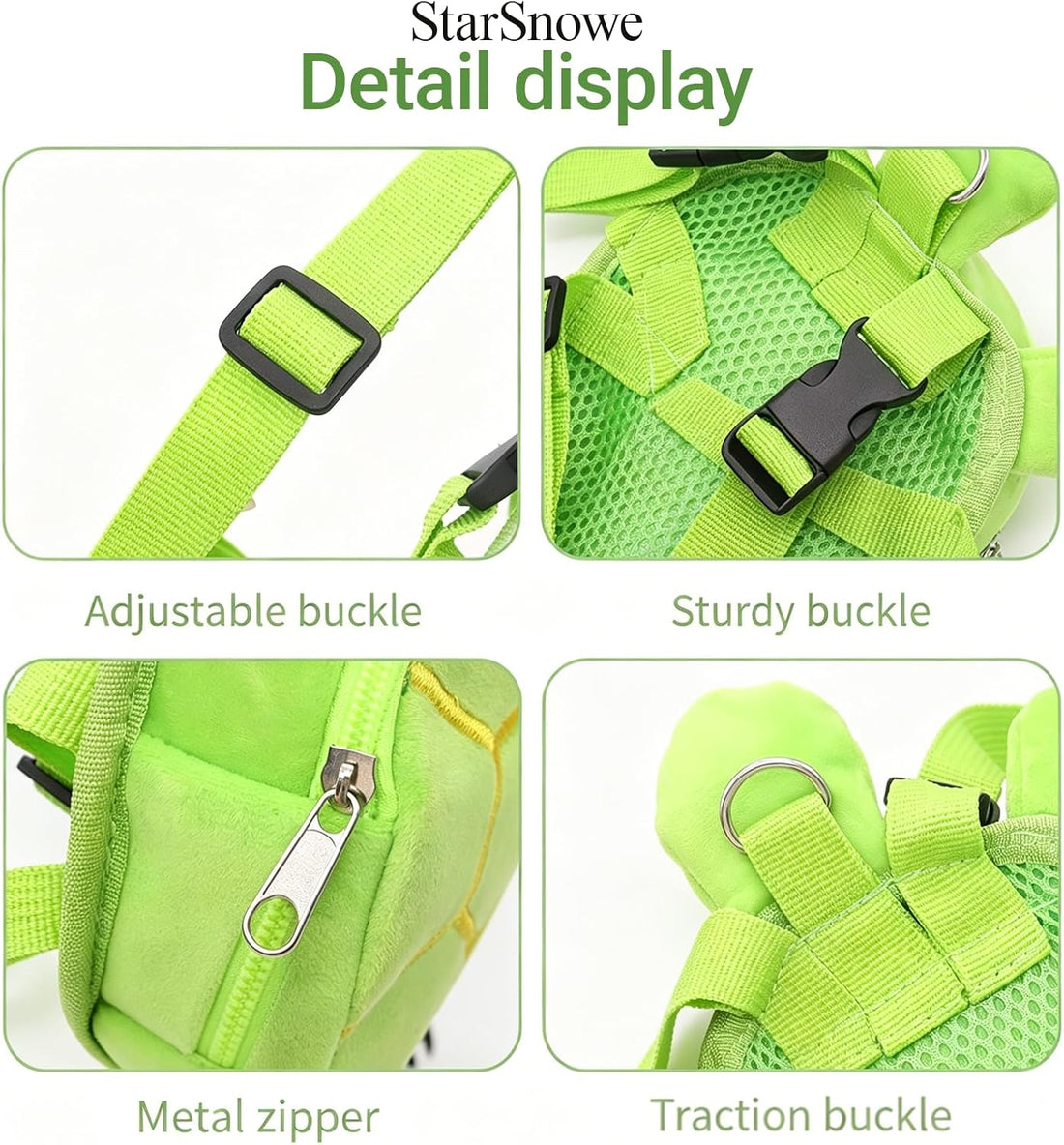 ×Pet Backpack Harness,Dog Saddle Bag,Self Carrier Poopbag Holder
