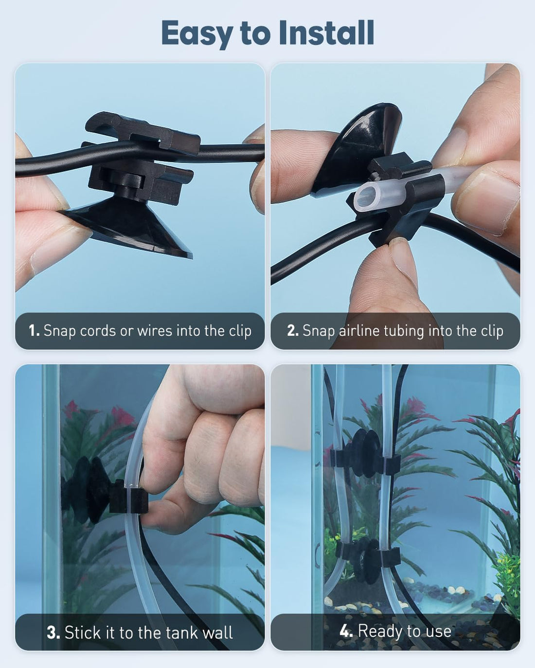 Pawfly 30 Pack Aquarium Suction Cups