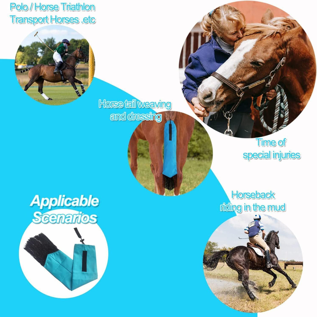 Horse Tail Bag-Waterproof and Durable