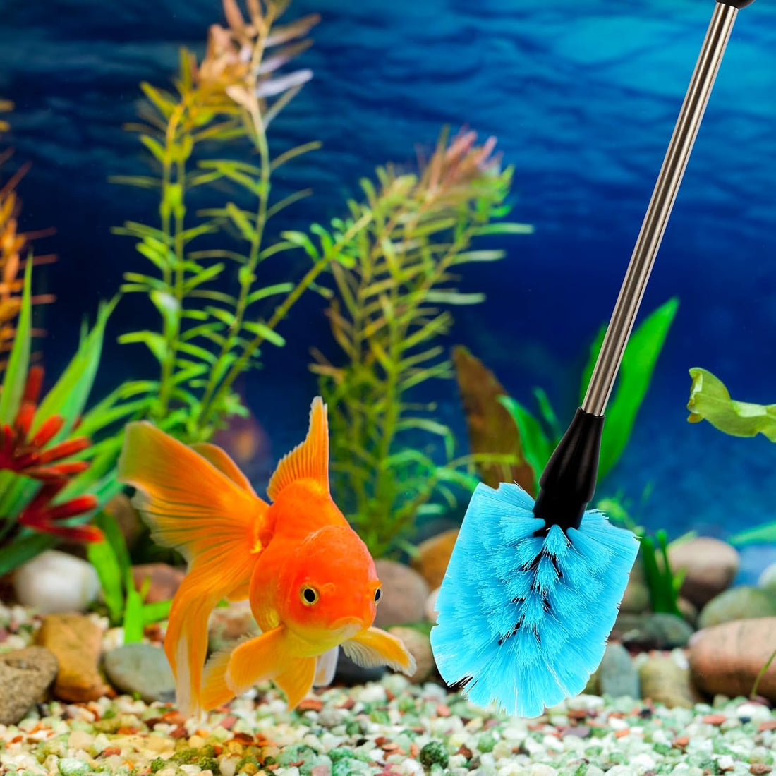 Fish Tank Cleaning Tools, Aquarium Gravel Brush