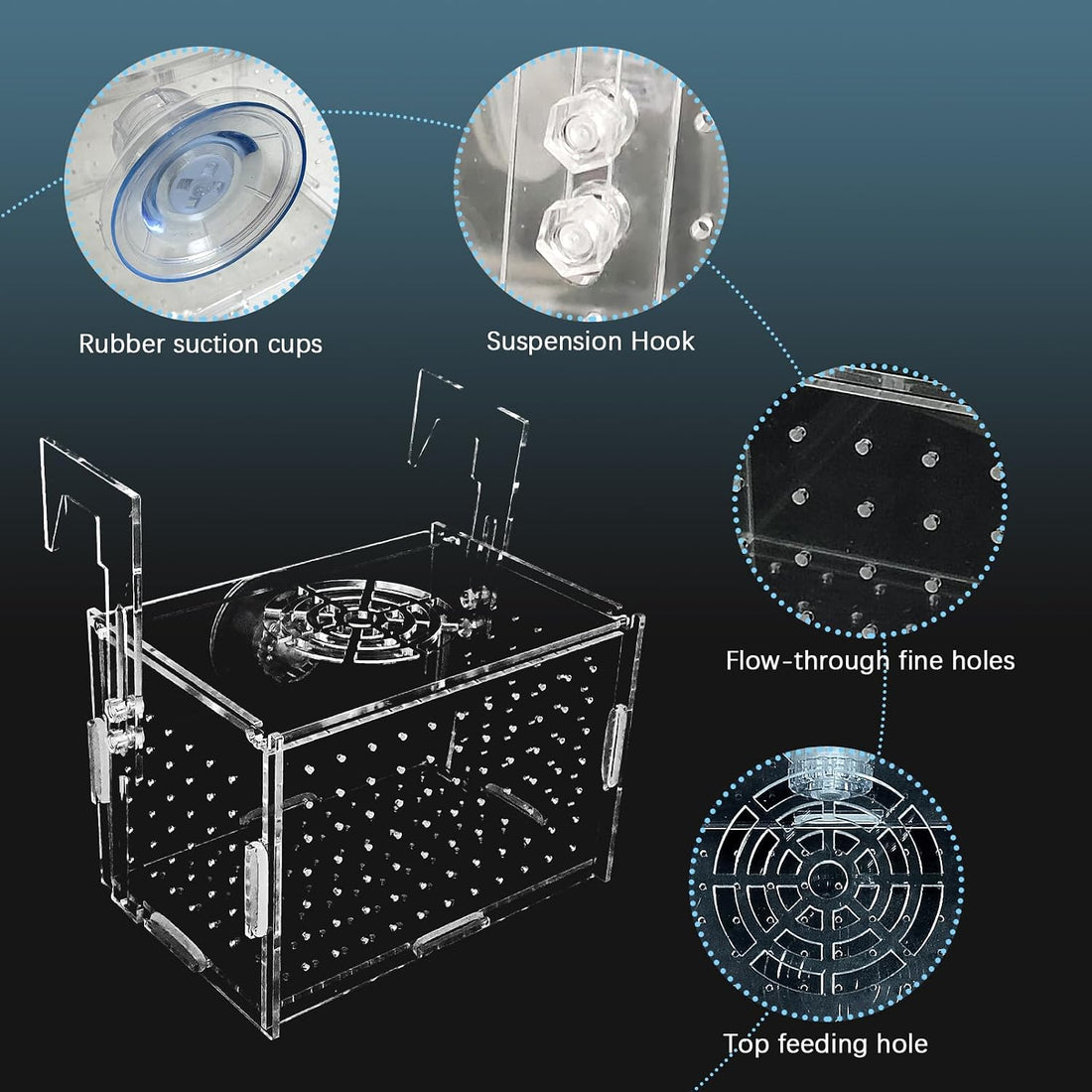 Hamiledyi Acrylic Breeding Isolation Box