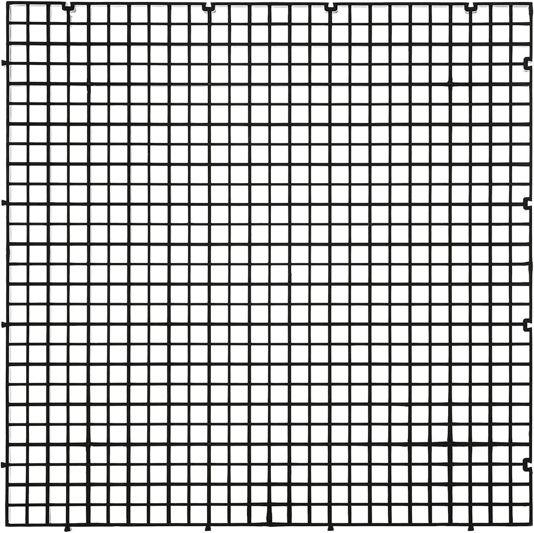ALEGI Aquarium Plastic Grid Divider Tray Egg Crate, 2 Pcs L