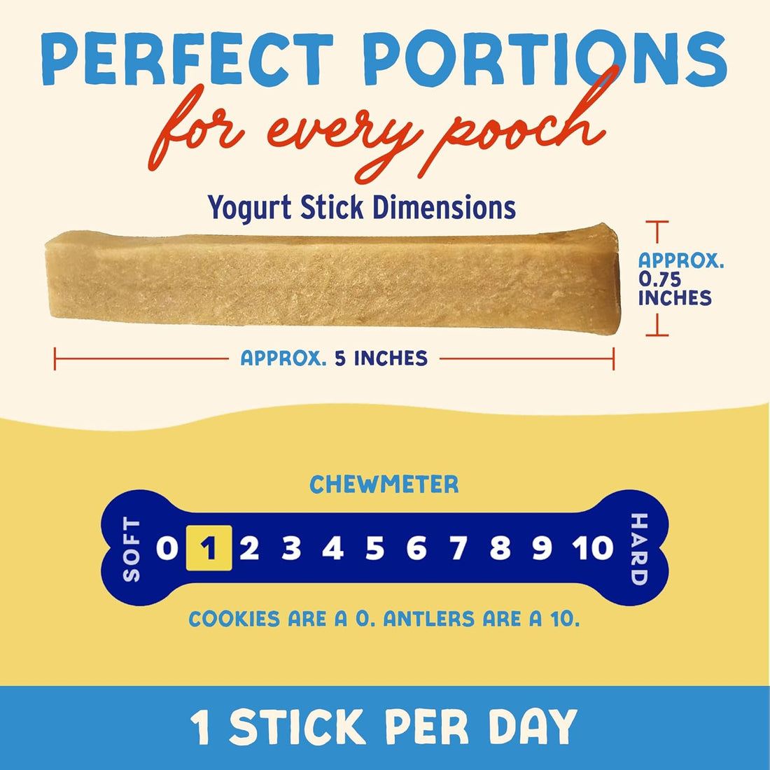 Himalayan Dog Chew Yogurt Sticks, Mixed Flavors