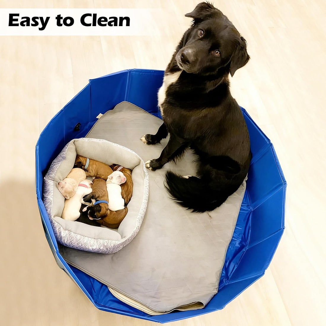 Artilife Whelping Pen for Dogs,Whelping Box for Small Dogs