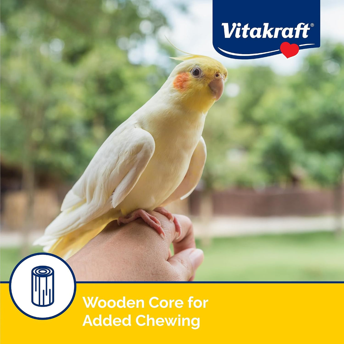 Vitakraft Crunch Sticks Cockatiel Treats Golden Honey Flavor