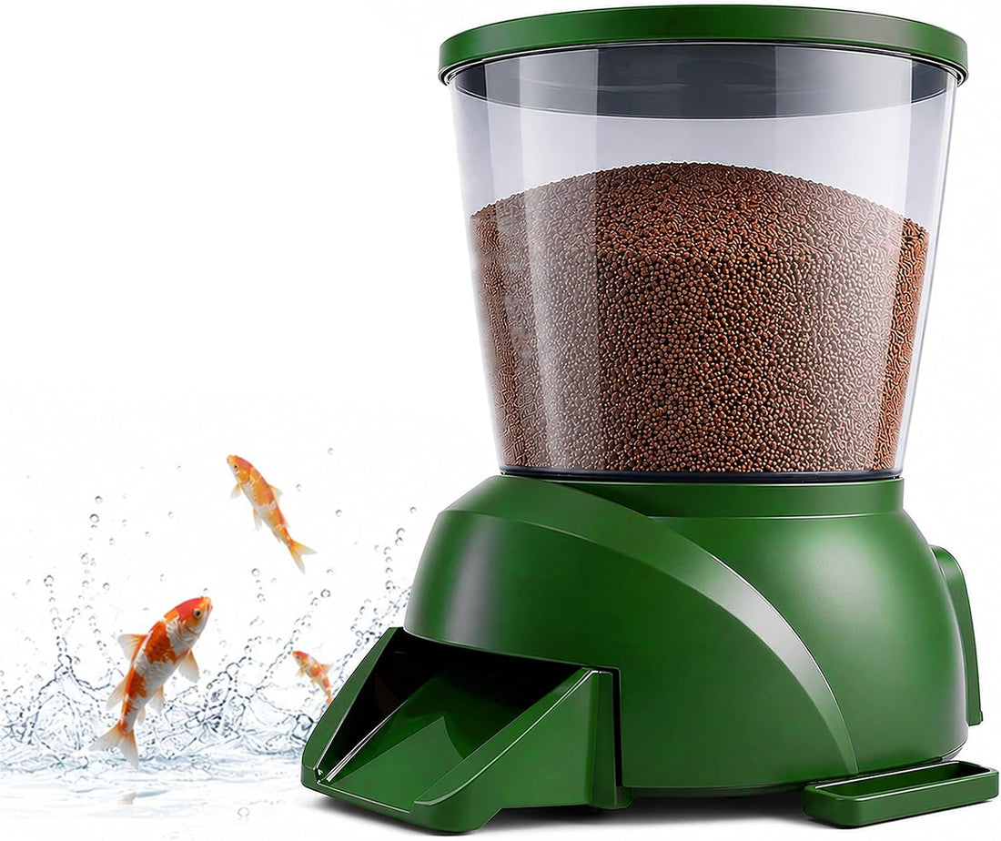 Automatic Fish Feeder for Pond 4.25L Capacity