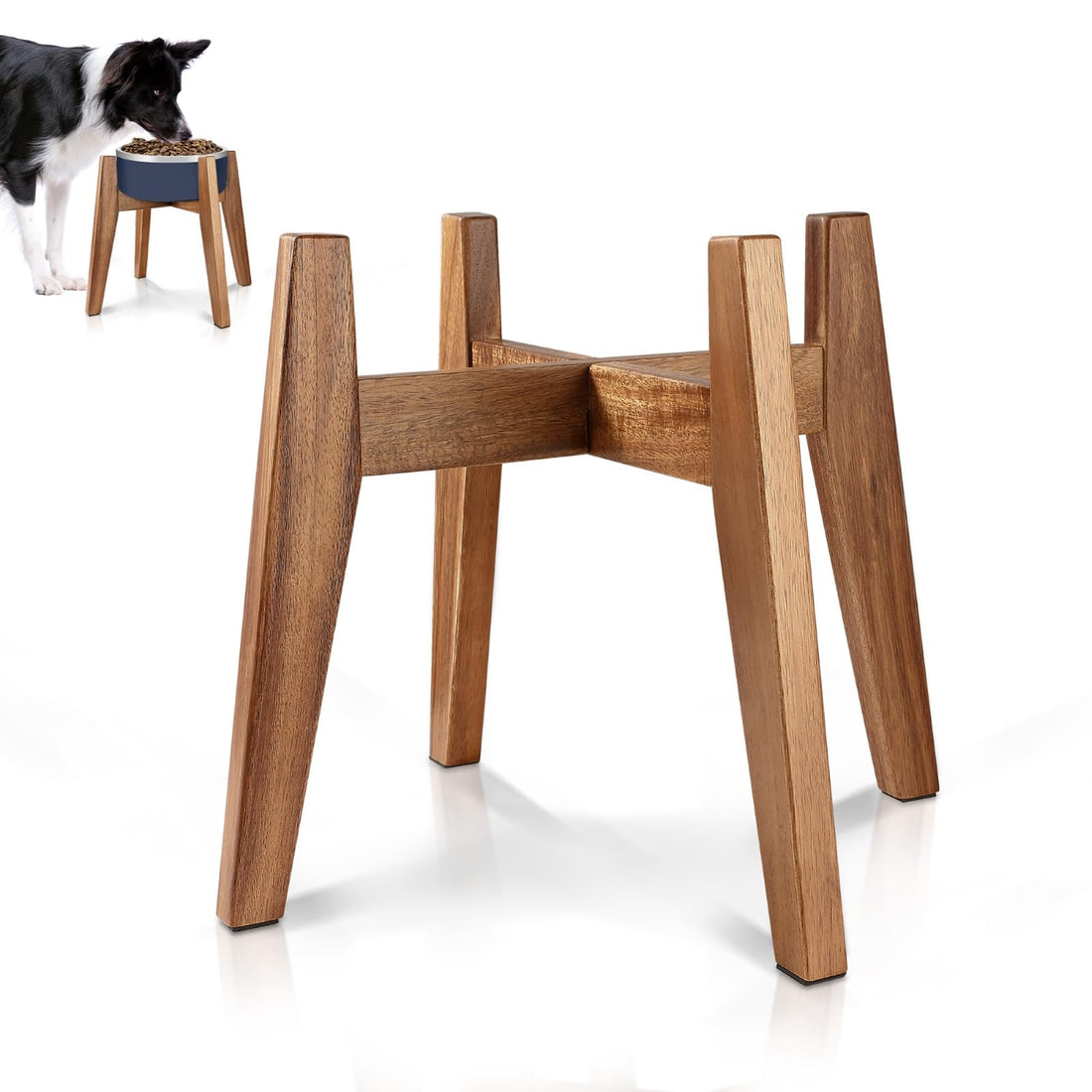 Elevated Dog Bowl Stand for Medium & Large Dogs