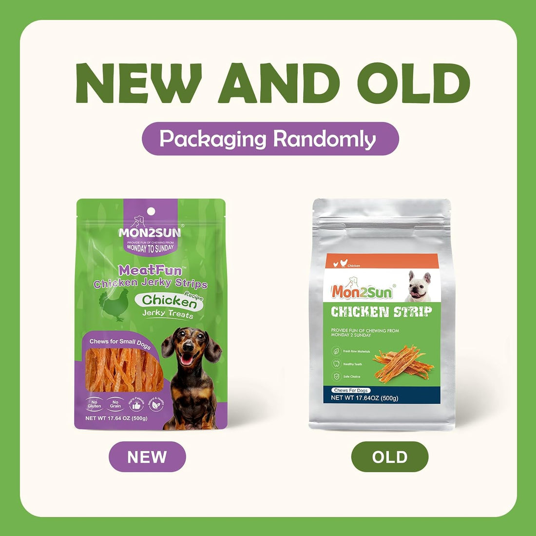 MON2SUN Chicken Jerky Dog Treats