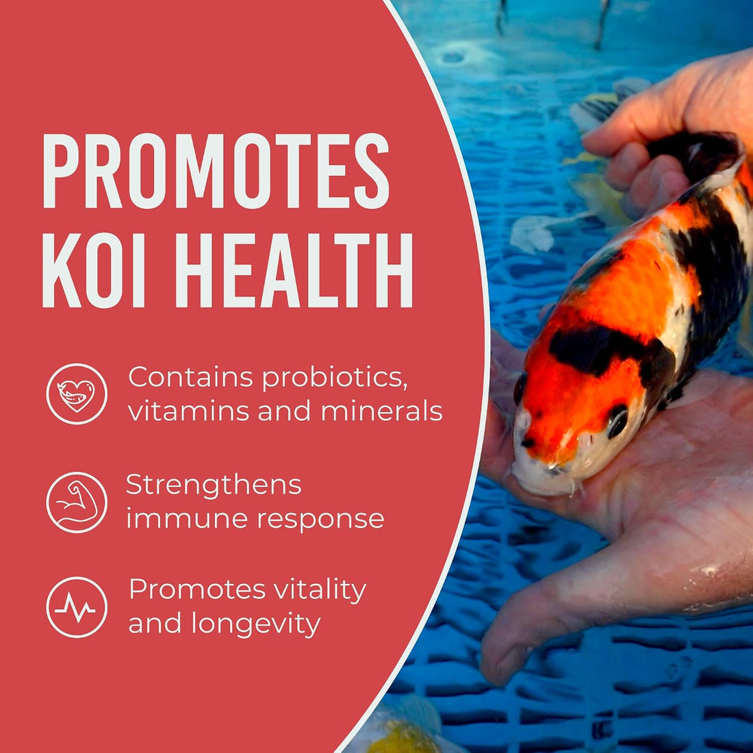 Blue Ridge Koi Platinum Pro 41% Protein Fish Food, 3/16" Pellets