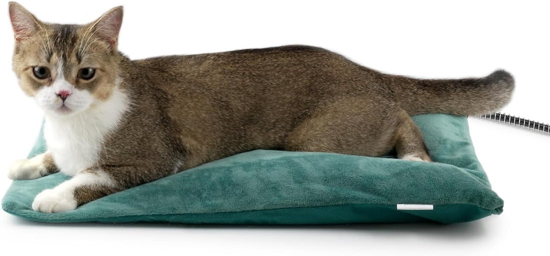 Outdoor Cat Heating Pad, 15.7" x 11.8", 30W, Grey