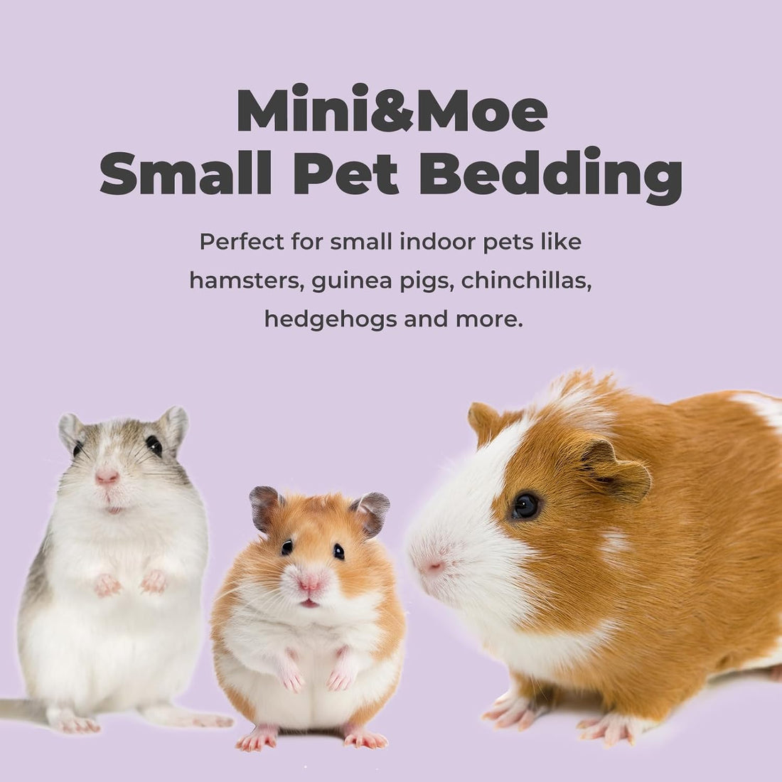 Hamster Bedding 50L Guinea Pig Paper Bedding Odor Control 99%