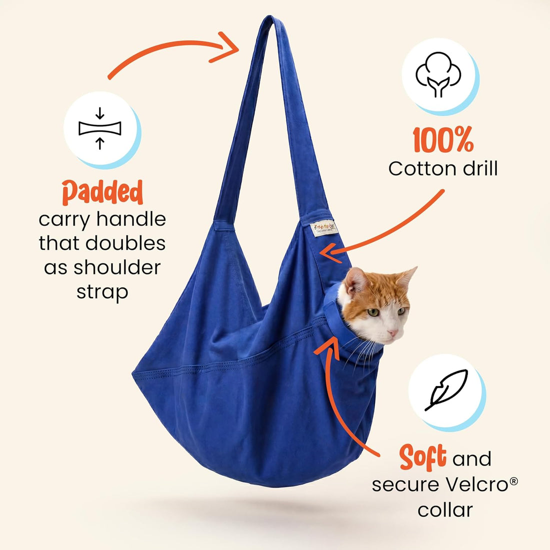 Cat-in-the-Bag Cozy Comfort Carrier
