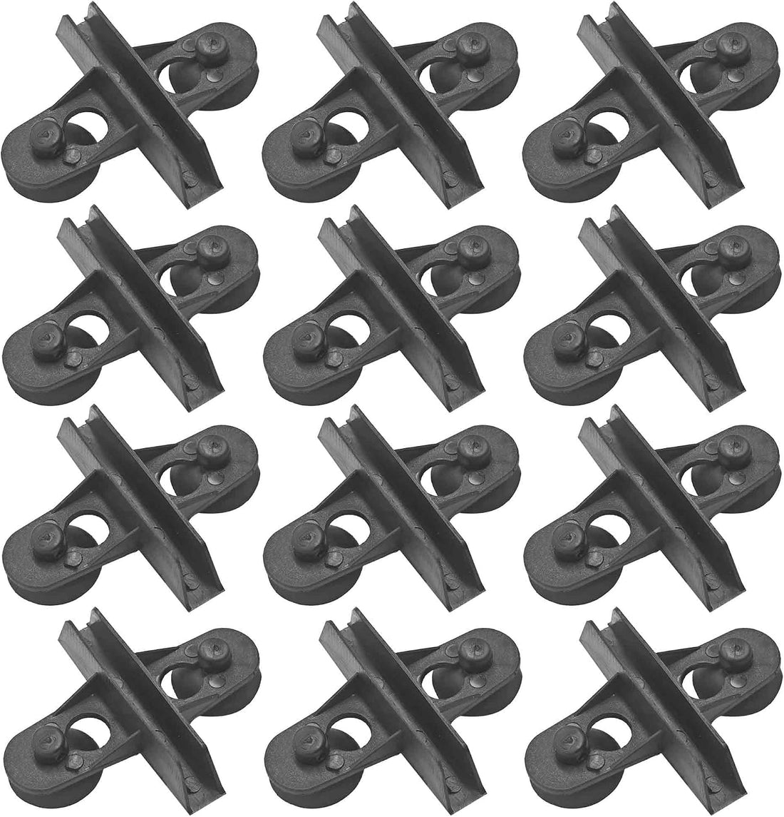 12PCS Aquarium Divider Suction Cup Clips Fish Tank Isolation Plate