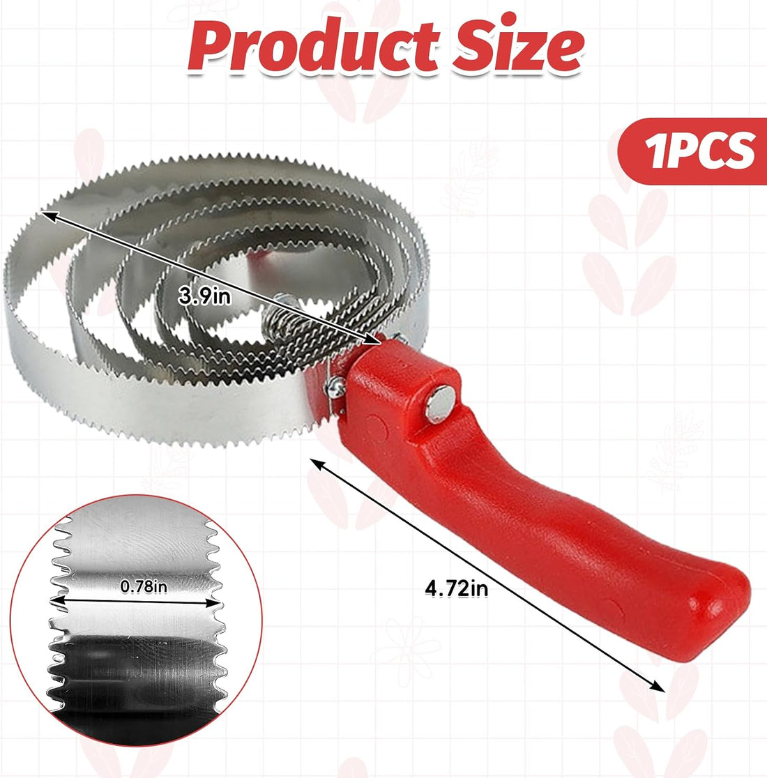 Horse Brush Reversible Stainless Steel Curry Comb with Soft Touch Grip