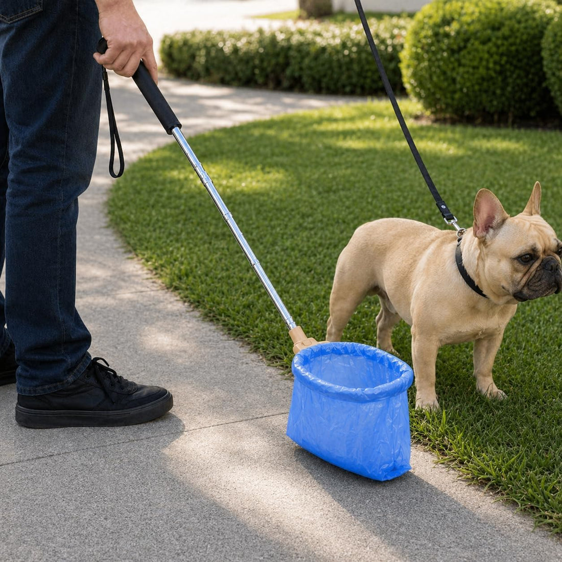 Pooper Scooper for Dogs, Hands-Free Pet Waste Pickup Tool