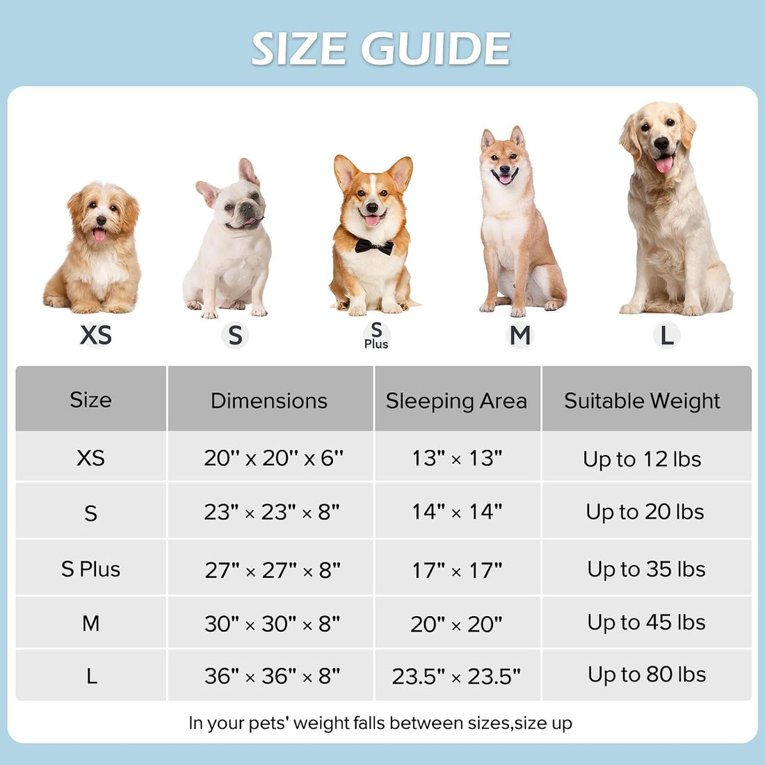 JOEJOY Donut Dog Bed Medium Size Dog