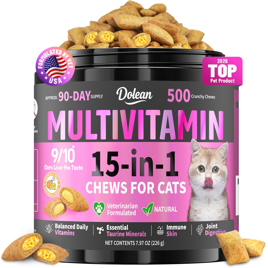 Taurine for Cats Vitamins Treats