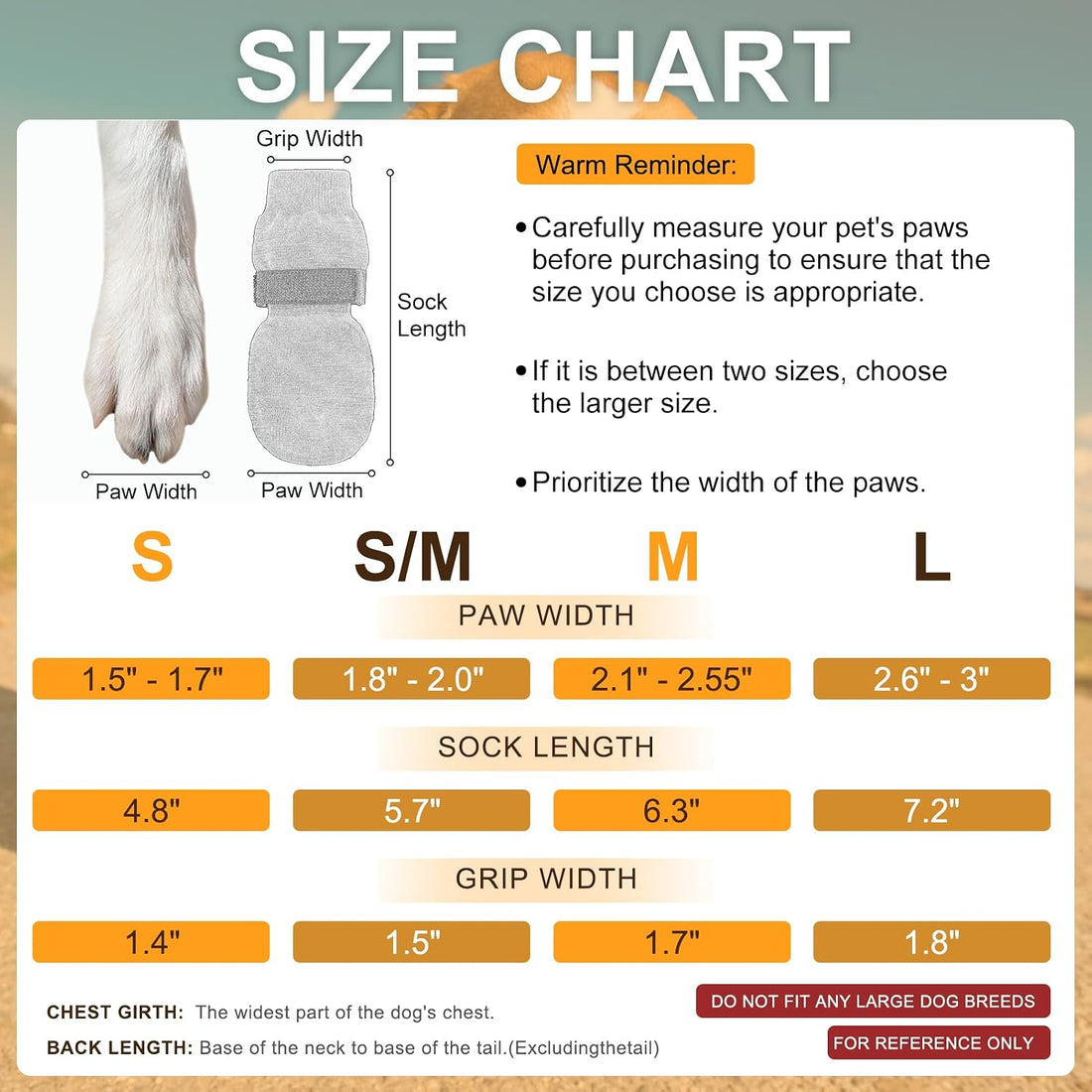 BEAUTYZOO Anti Slip Dog Socks