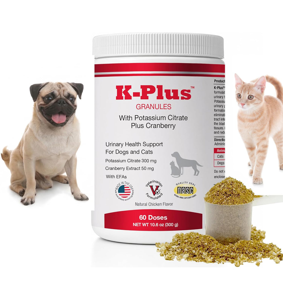 K-Plus Potassium Citrate + Cranberry Supplement