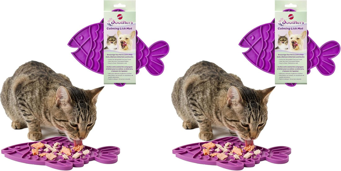 SPOT Soother Lick Mat-Licking Mat for Cats, Kittens