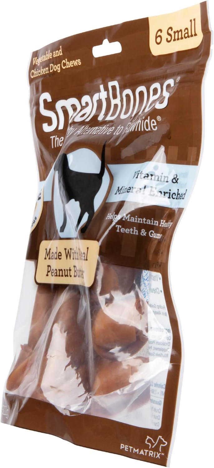 SmartBones Small Chews, Treat Your Dog to a Rawhide-Free Chew Made