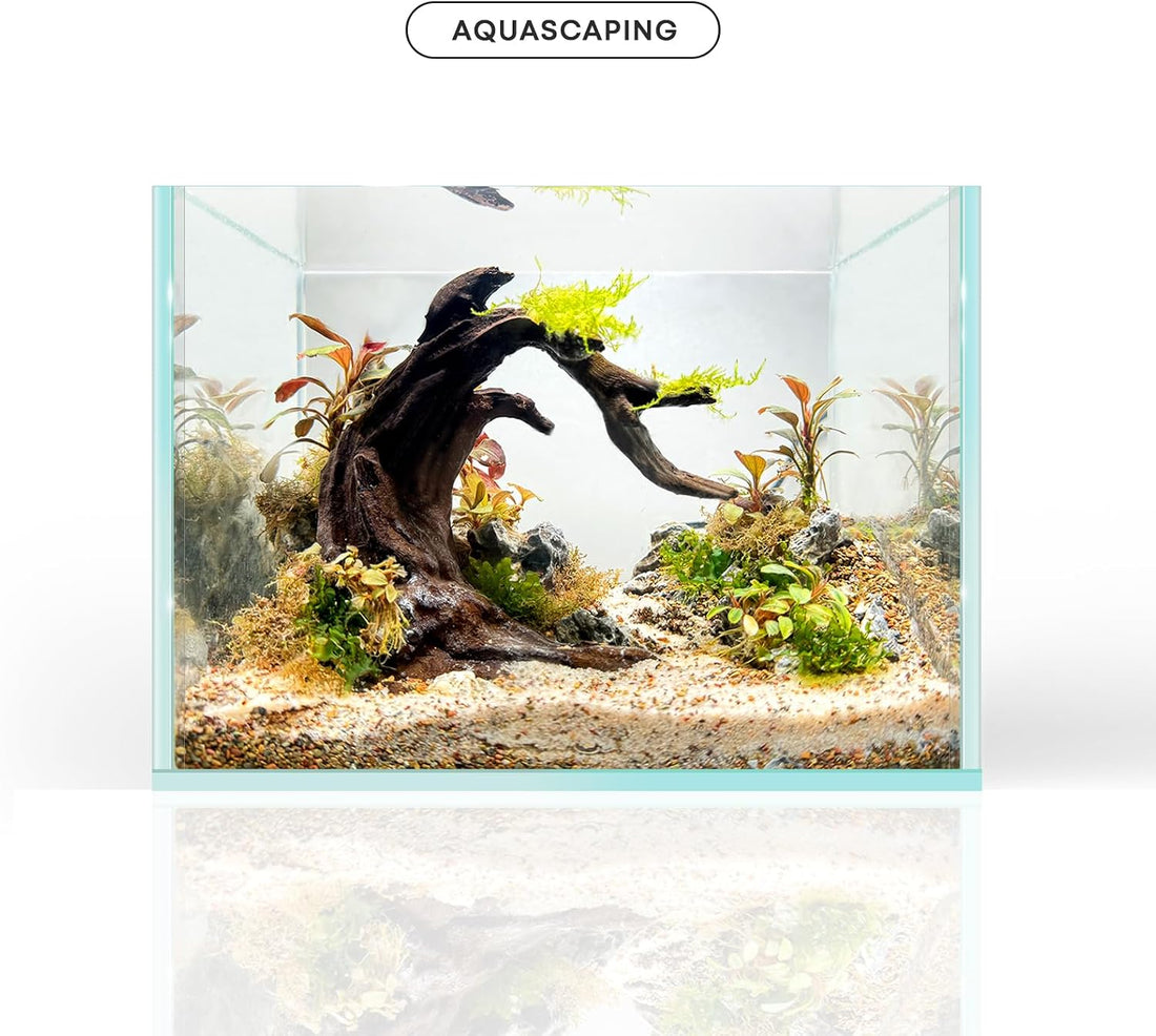 FZONE Aquarium Driftwood, Resin Rock Decor for Aquascaping Hardscape