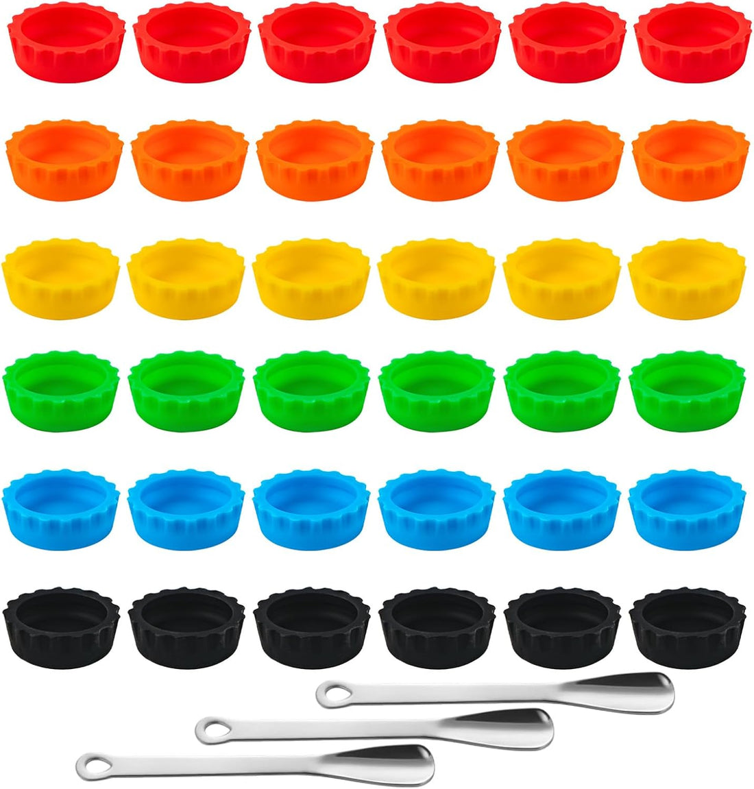 30PCS Crested Gecko Feeding Cups, Refile Food Dish