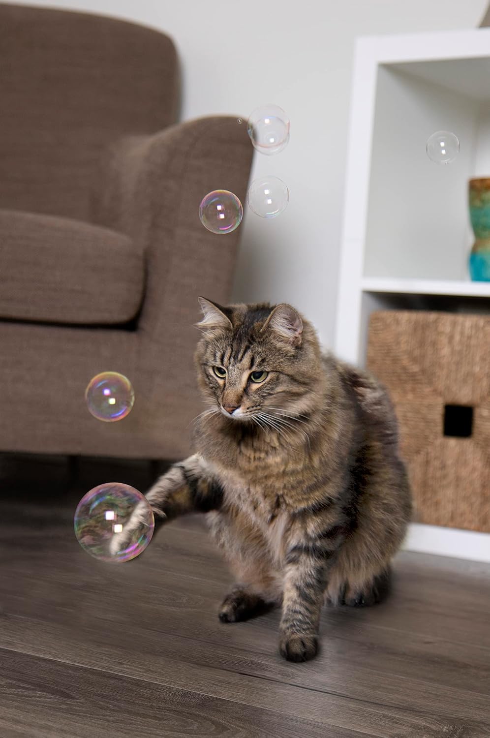 SmartyKat Bubble Nip Catnip Bubbles for Cats & Kittens, Safe for Pets