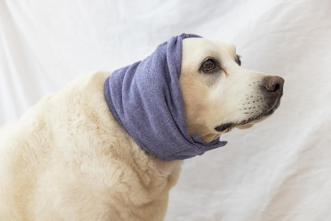 Dog Ear Muffs for Noise Protection Purple L