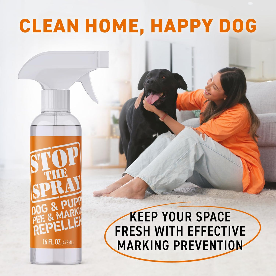 Stop the Spray Dog Marking Stopper – Pee Deterrent & Potty Training