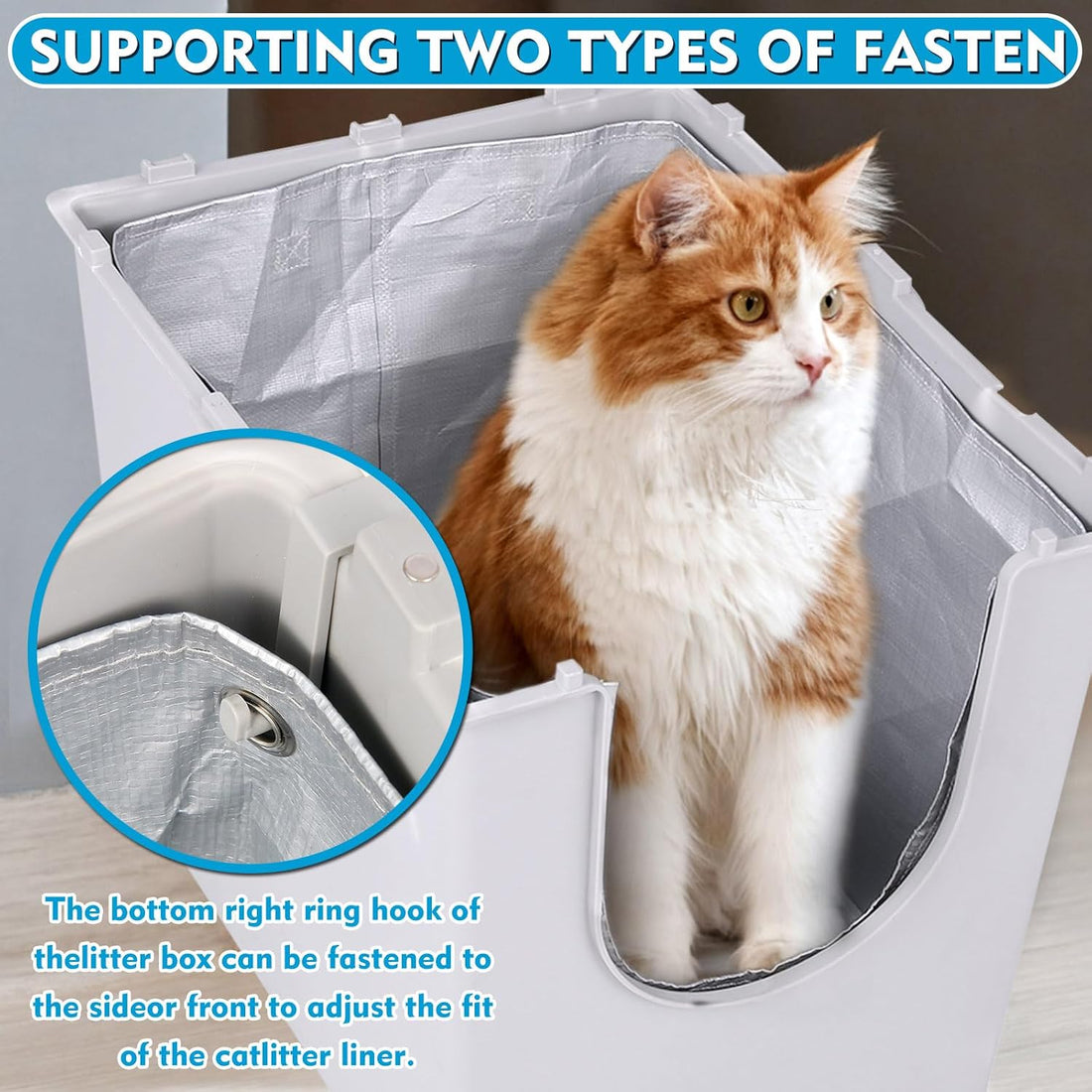 Liner F Compatible with Modkat Flip Litter Box