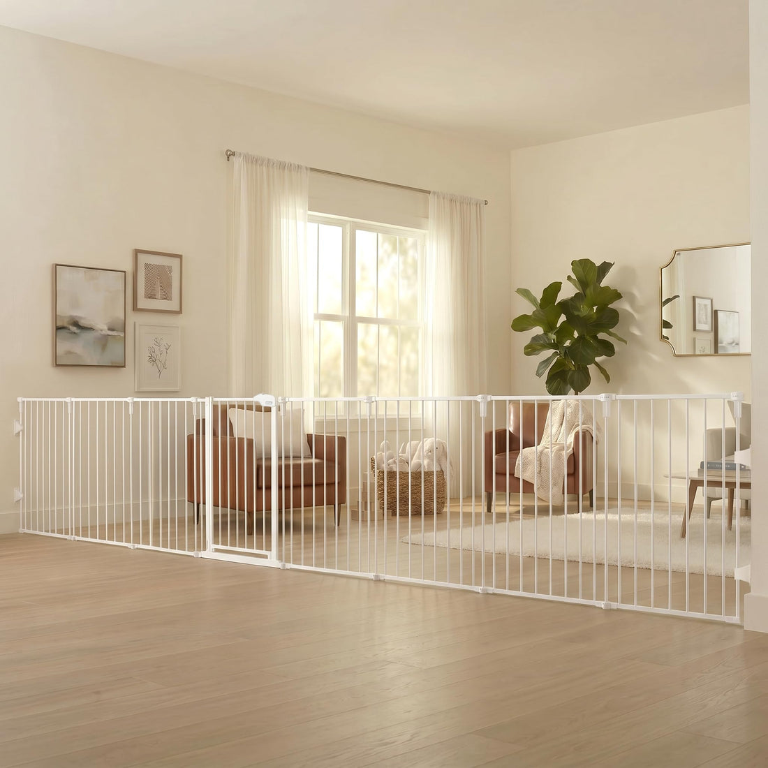Regalo Safety 192" Super Wide Baby Gate & Play Yard