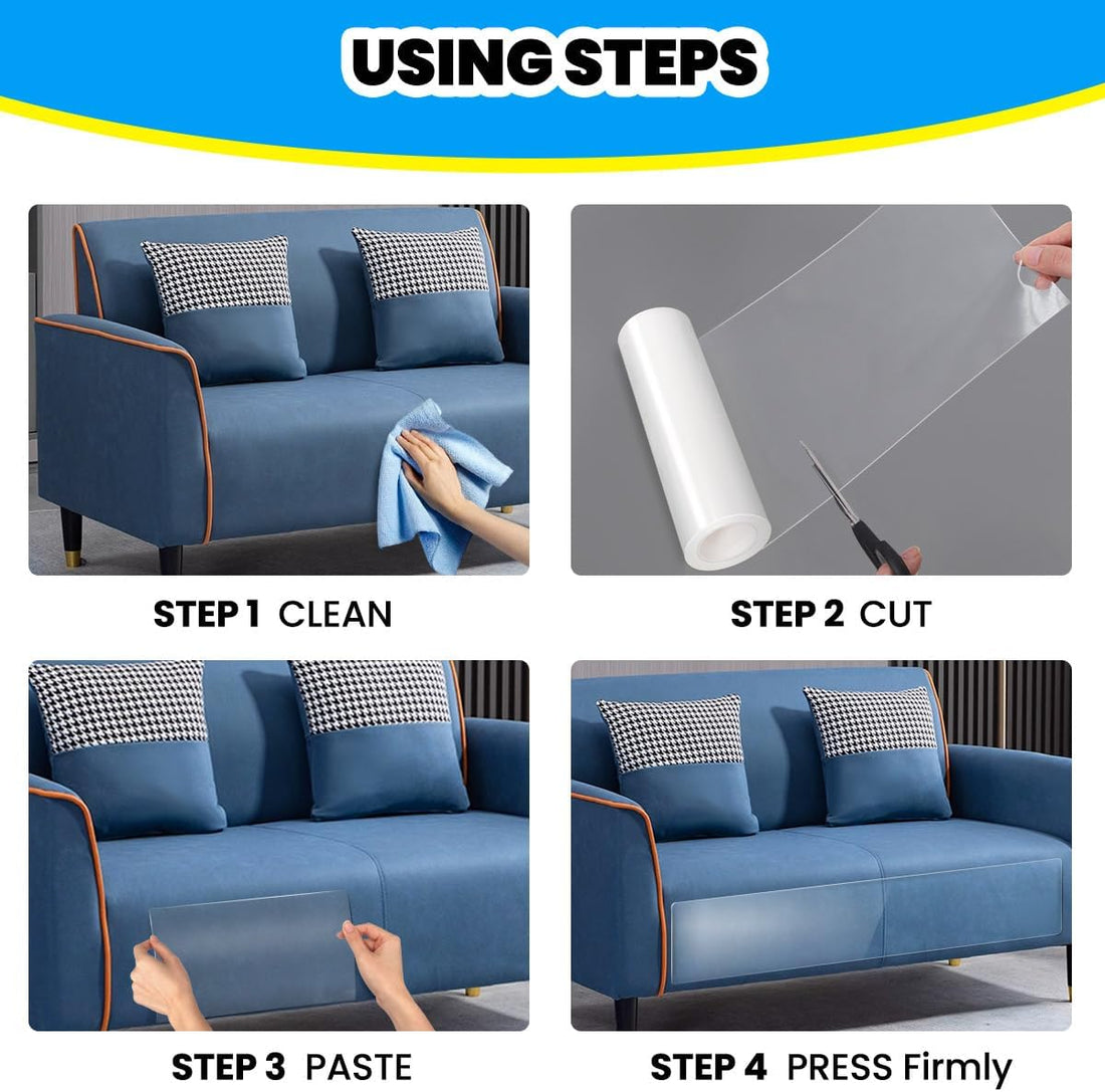Petslucent Cat Scratch Furniture Protector: Cat Anti Scratch Tape