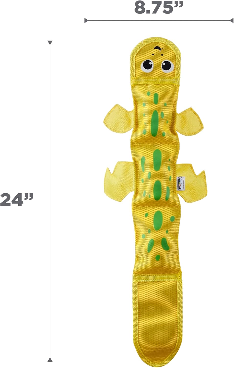 Outward Hound Fire Biterz Lizard Tough Chew Dog Toy, Plush & Squeaky
