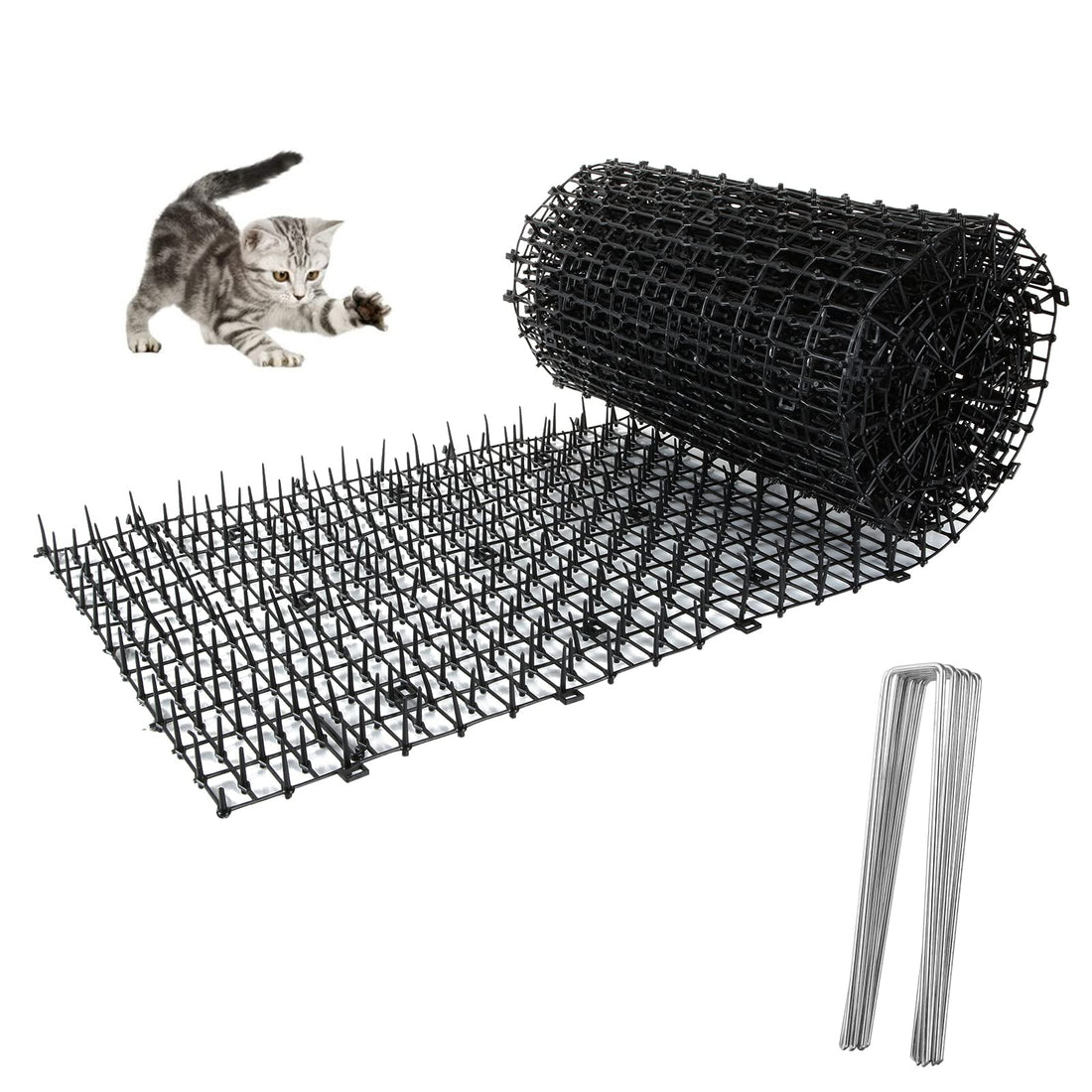 Cat Scat Mat with Spikes 12in x 13ft Scat Mats for Cat Indoor