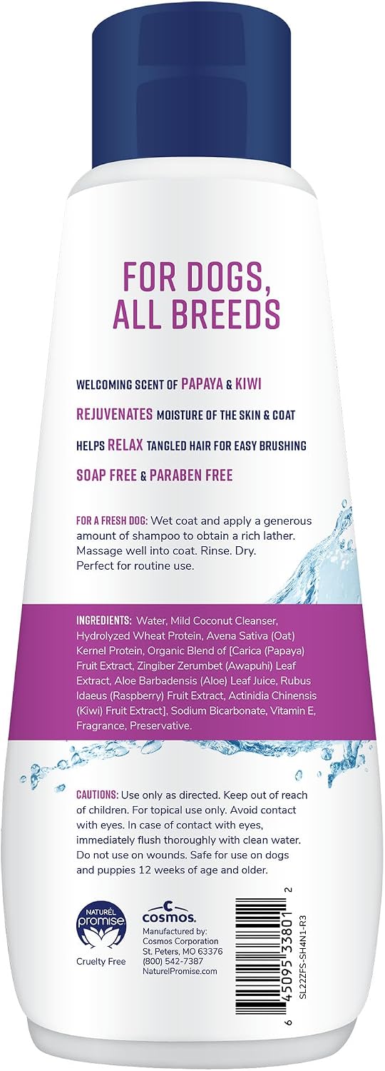 Fresh & Soothing Lavish 4-in-1 Shampoo + Conditioner for Pets, 22oz