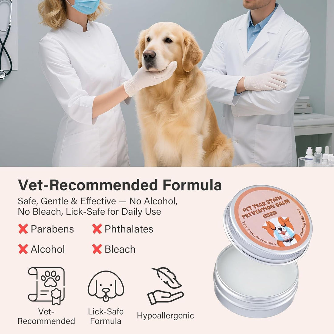 Angel Eyes Tear Stain Remover for Dogs