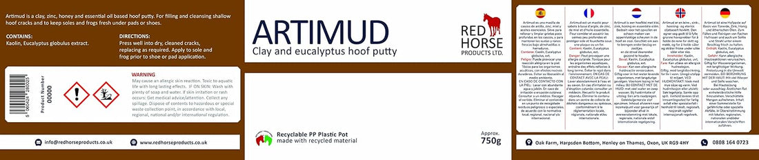 Artimud - Horse Hoof Putty | Thrush Treatment | 26.5 oz