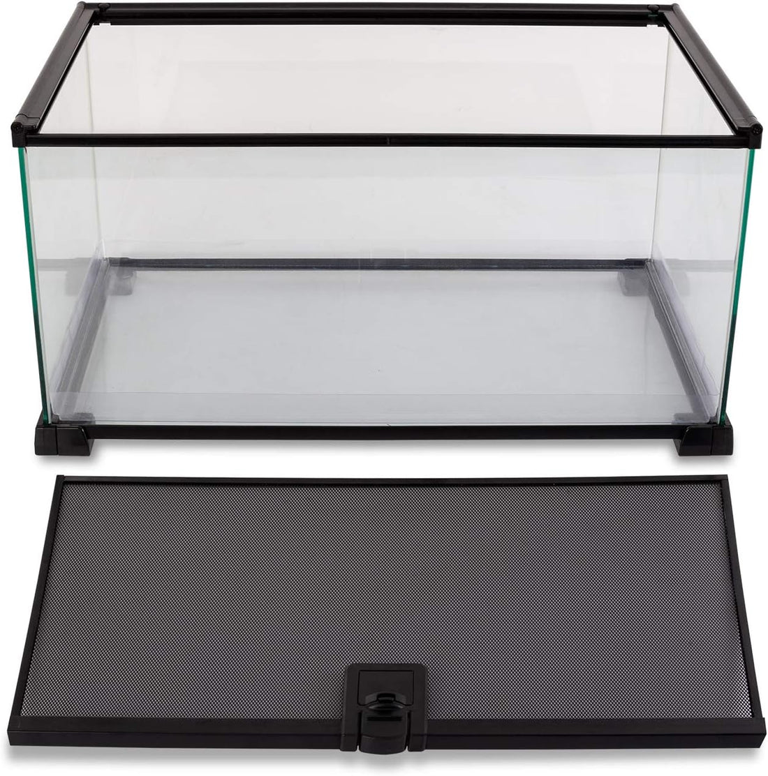 REPTI ZOO 10 Gallon Reptile Tank Glass Natural Cages Terrarium 20" x