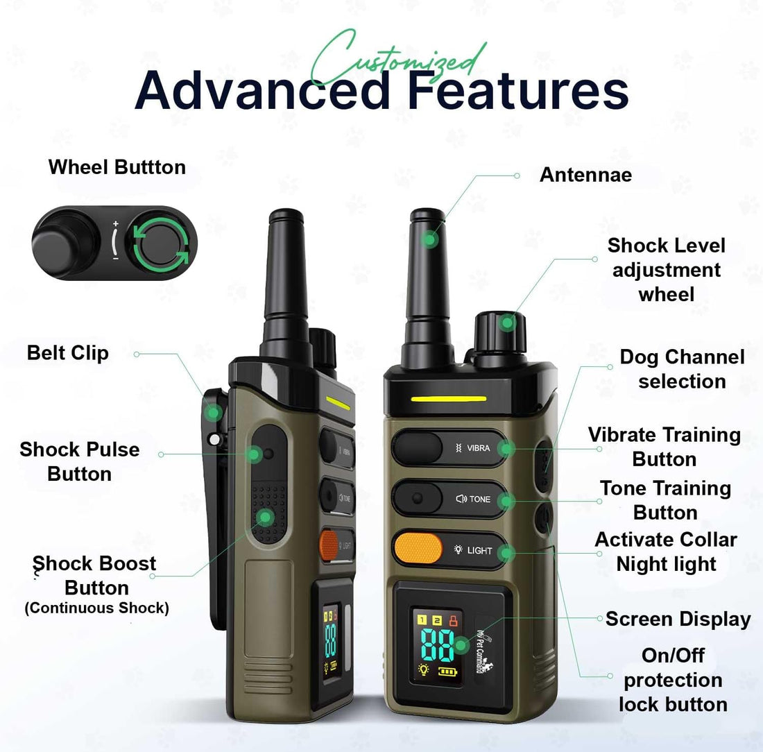 My Pet Command Long Range Dog Training Collar 1 Mile/5280 Ft