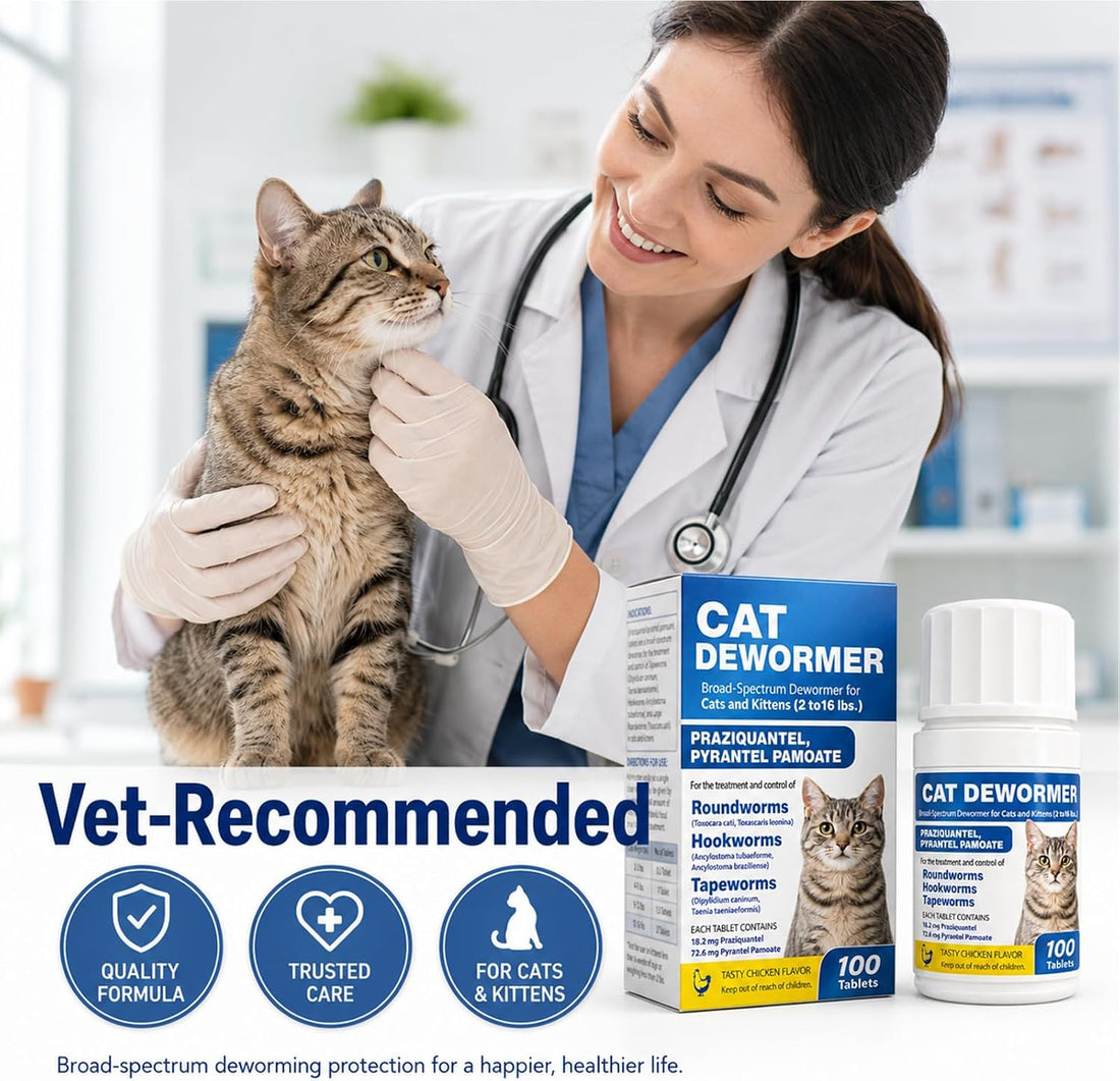 Dewormer for Cat and Kittens ,for tapeworms, hookworms