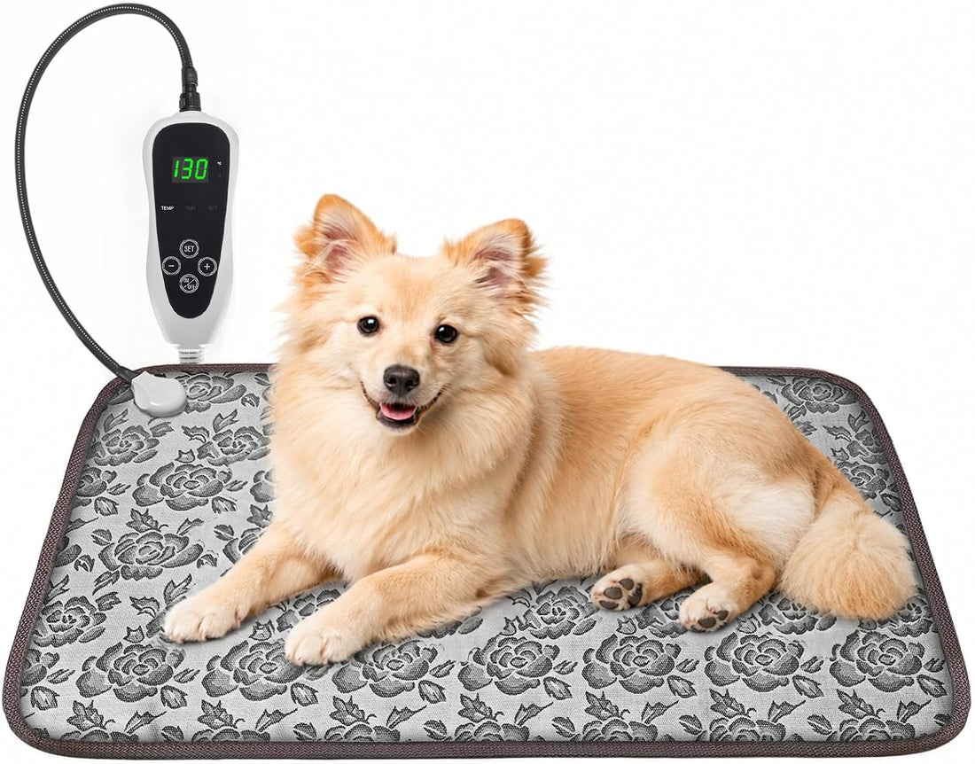 GOLOPET Large Dog Heating Pad 34x21in with Normally Open Function