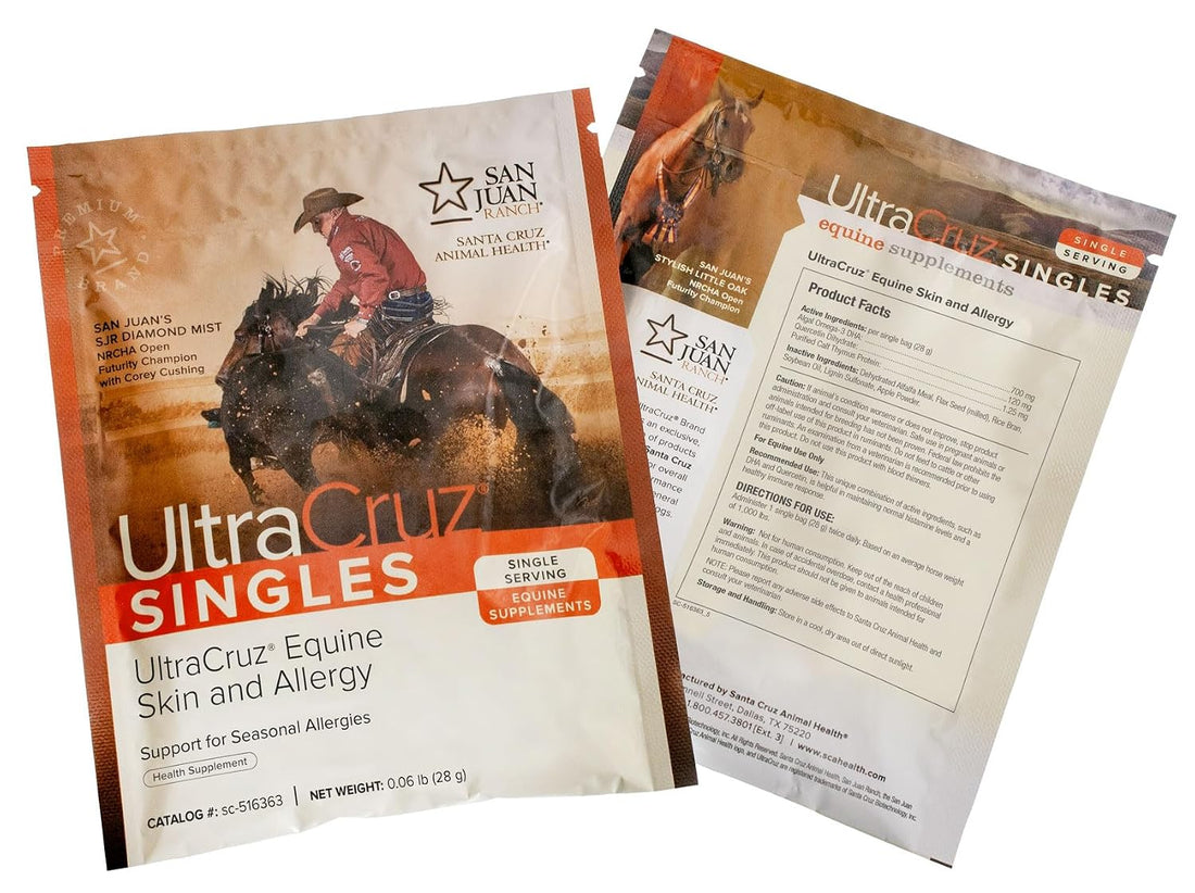 UltraCruz® Equine Skin and Allergy, 120 Singles