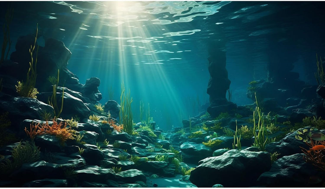 Aquarium Background Various Underwater Grass Plants Aquarium Backdrop