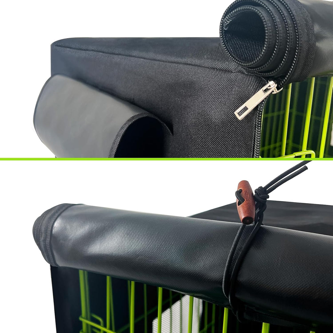 Dog Crate Cover Thickened Waterproof Breathable for 24 Inch Cage
