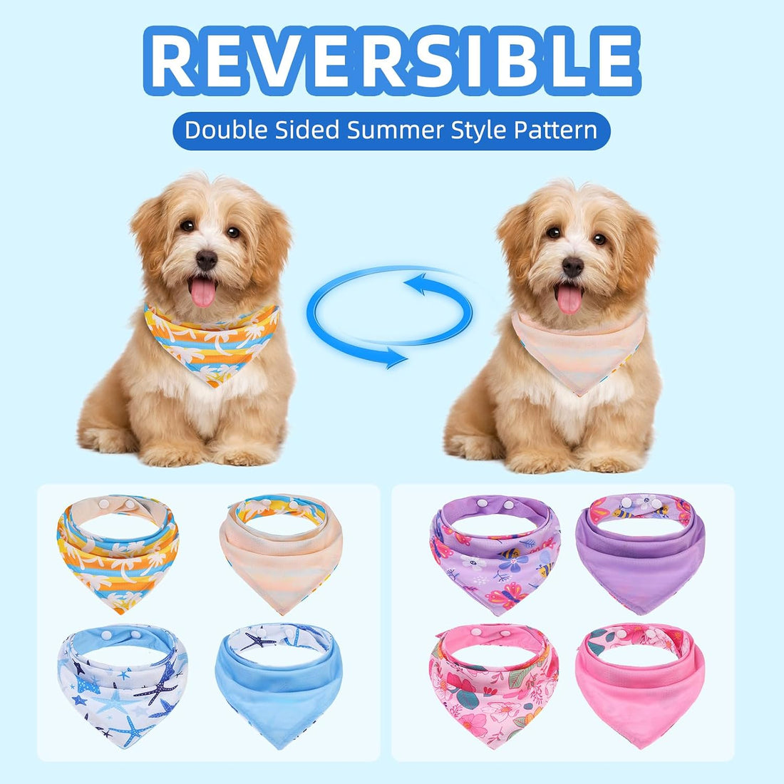 PAWCHIE Dog Cooling Bandana Small