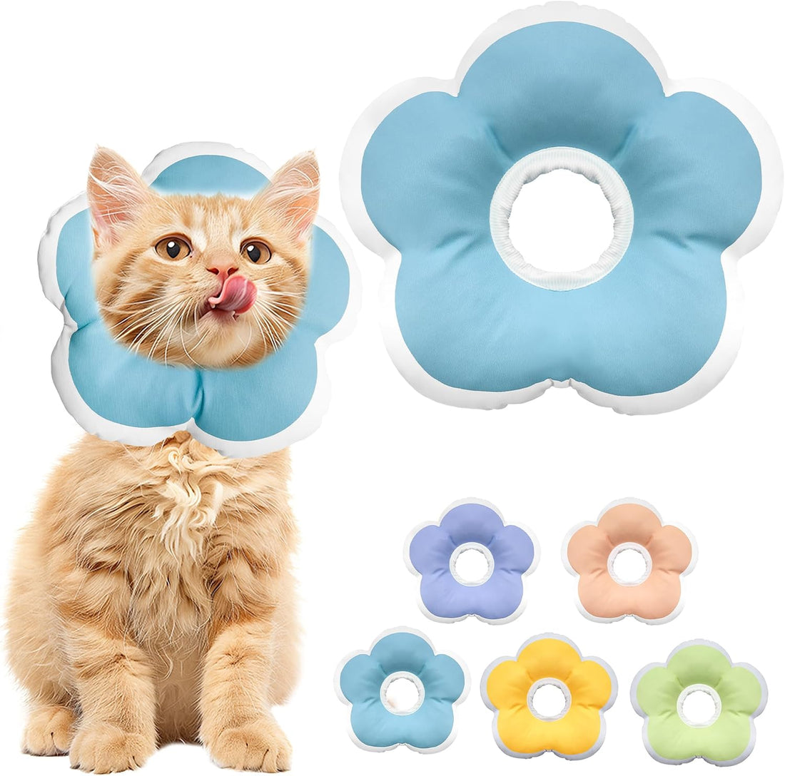 Cat Cone Collar Soft, Floral Recovery Cone
