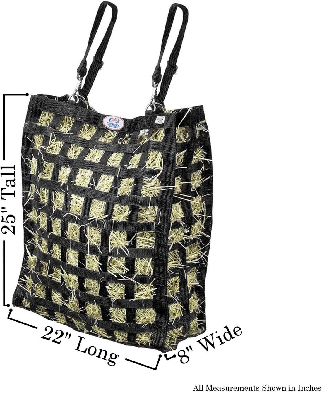 Derby Originals Superior Slow Feeder Horse Hay Bag with Super Tough