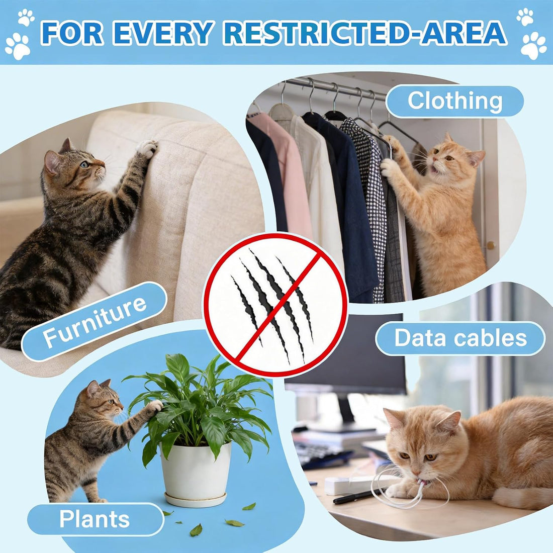 Cat Deterrent Spray for Furniture and Carpets